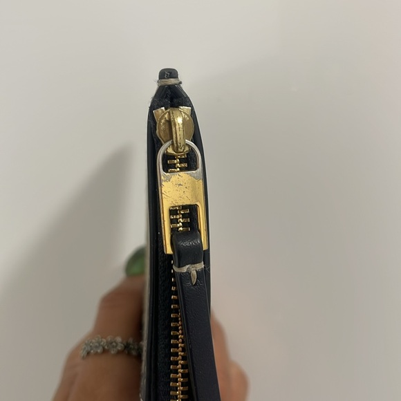 Tory Burch Navy Card Holder - Picture 8 of 9